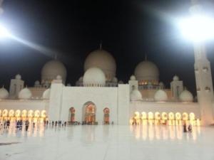 Sheikh Zayed Mosque from Abu Dhabi