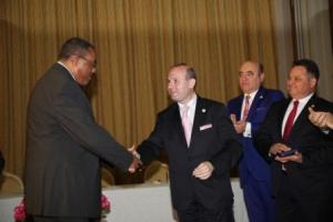 H.E. Prime Minister Hailemariam Desalegn and H.E. President Dr. Anton Caragea